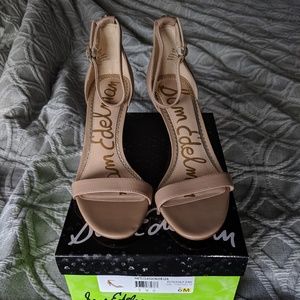 Sam Edelman Nude Sandals, Size 6M BRAND NEW